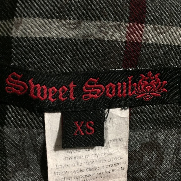 Sweet Soul Size XS Plaid Jacket - Picture 4 of 9